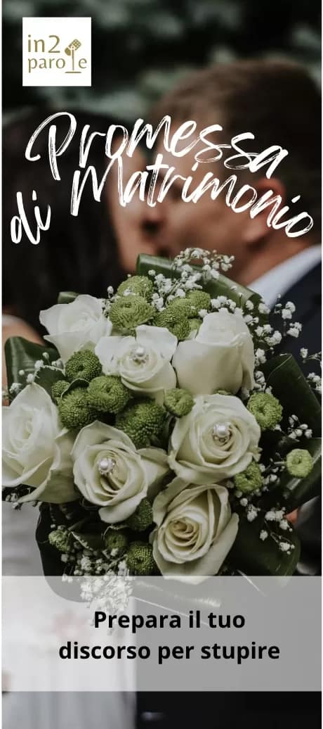 Prepara le promesse di matrimonio